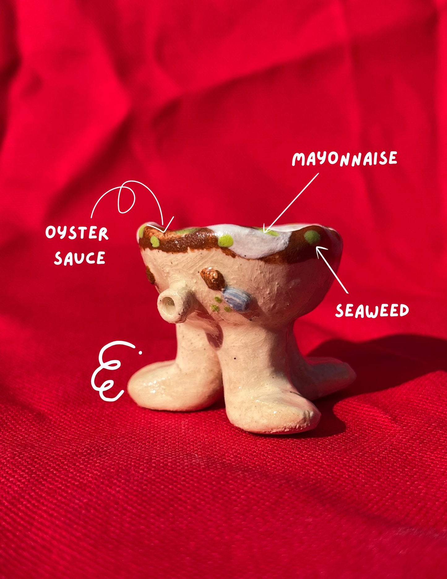 Takoyaki Inspired Jewelry Holder