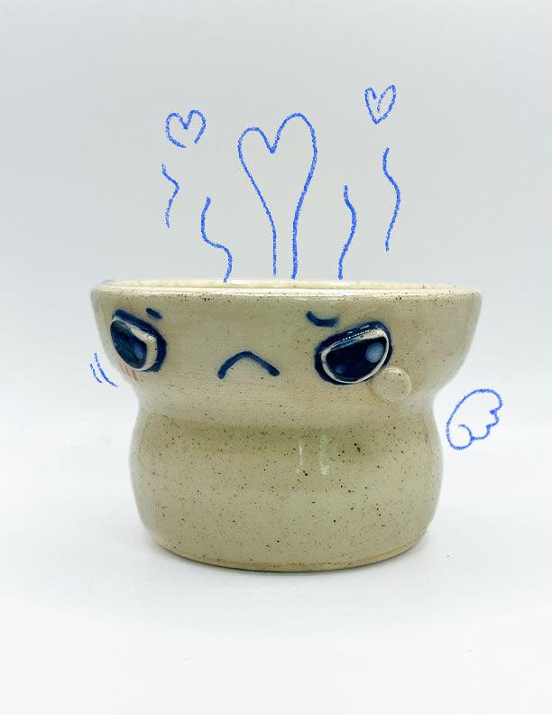 Crying Faces Stackable Mini-Cups